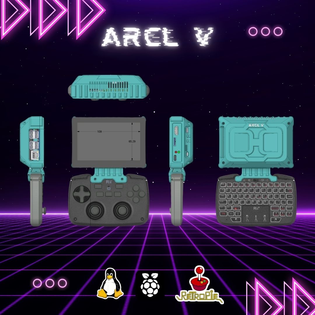 ARCL V - 5 inch Touch Display powered by Raspberry Pi CM4 - Carbon Computers