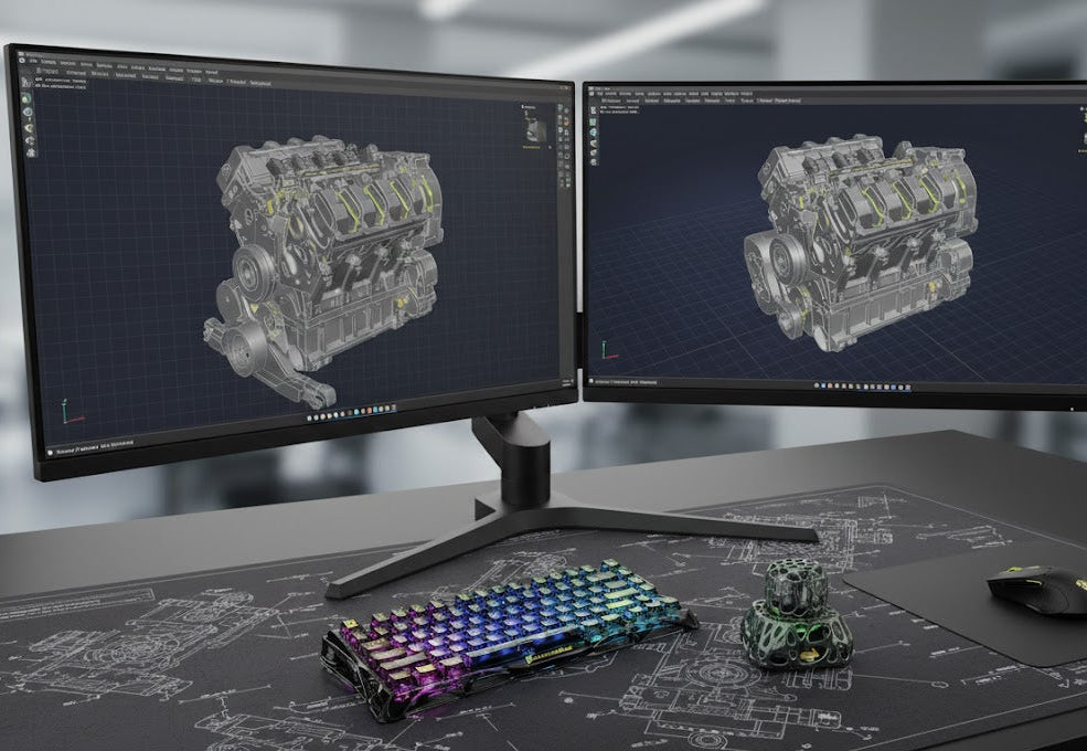 Graviton - DIY Organic Space Mouse for CAD - Carbon Computers