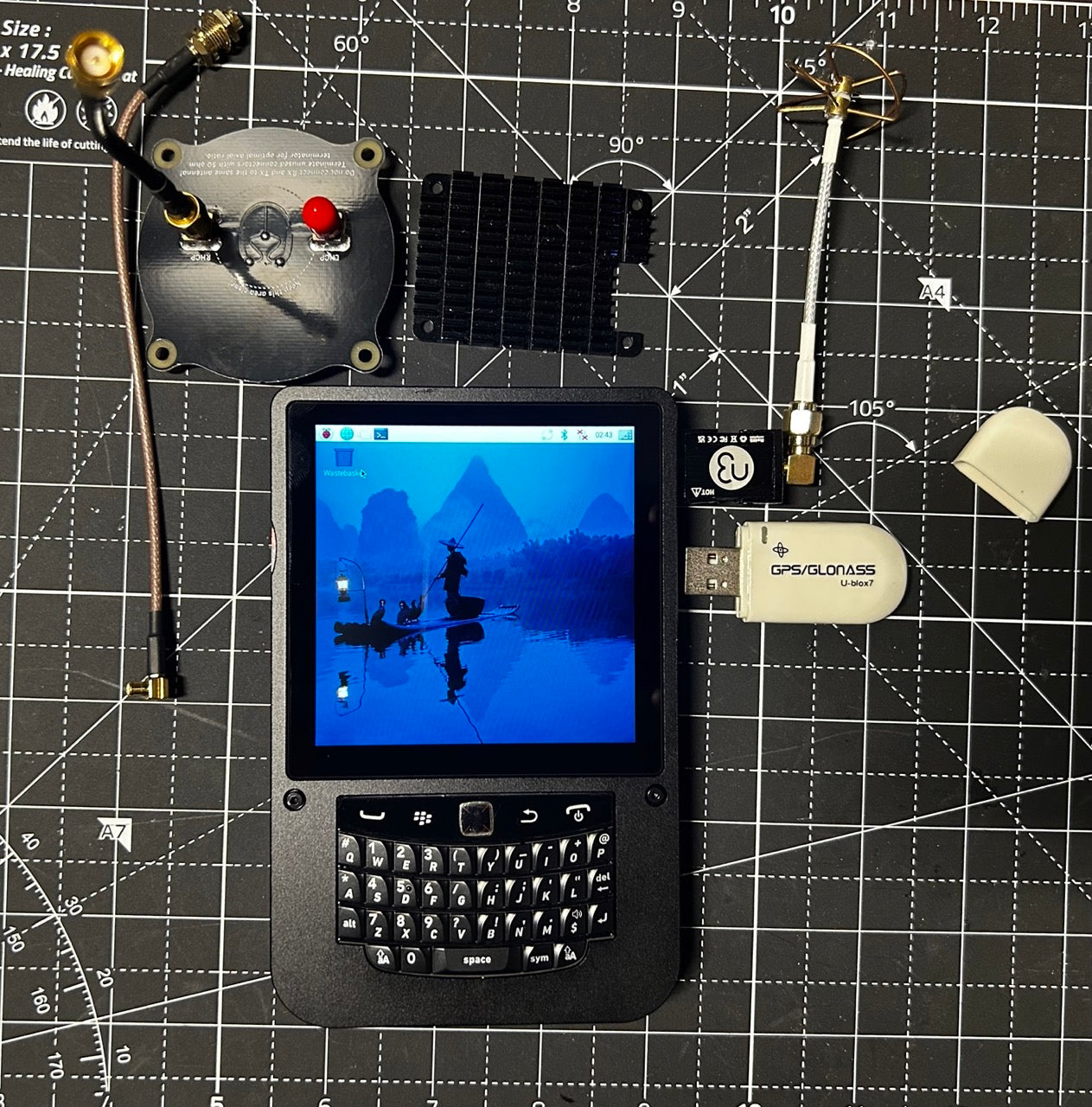 HackBerry Pi CM5 with Kali + Pi OS + RetroPi + Android + - Carbon Computers