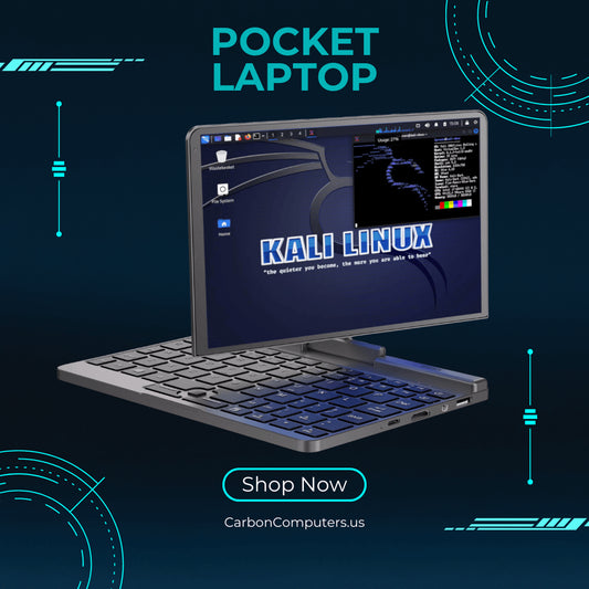 Cyber Pocket Laptop | Touch | Multi-boot Boot Kali & BlackArch | WIN 11