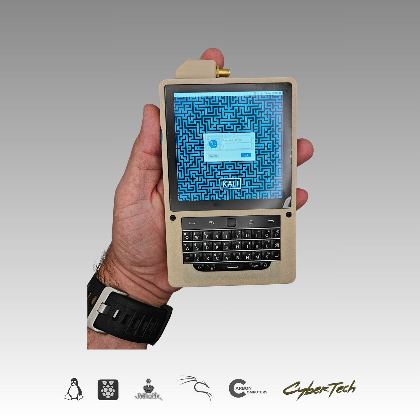 PiBerry Terminal - Raspberry CM5 Handheld