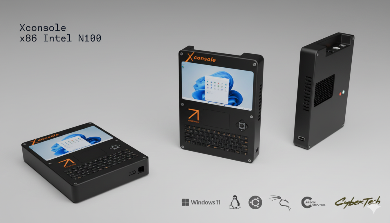 X-Console - x86 Intel N100-N305 - Carbon Computers